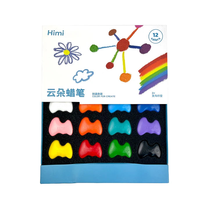 HIMI CRAYÓN DE NUBE 24 COLORES / 12 COLORES