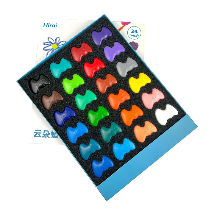 HIMI CRAYÓN DE NUBE 24 COLORES / 12 COLORES