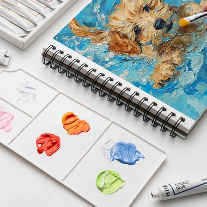 HIMI SET DE TUBO DE 18 COLORES PINTURA GOUACHE 12ML