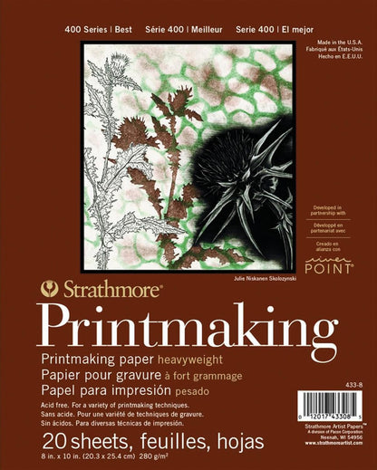 Block Papel Grabado Strathmore 280gr 15 Hojas