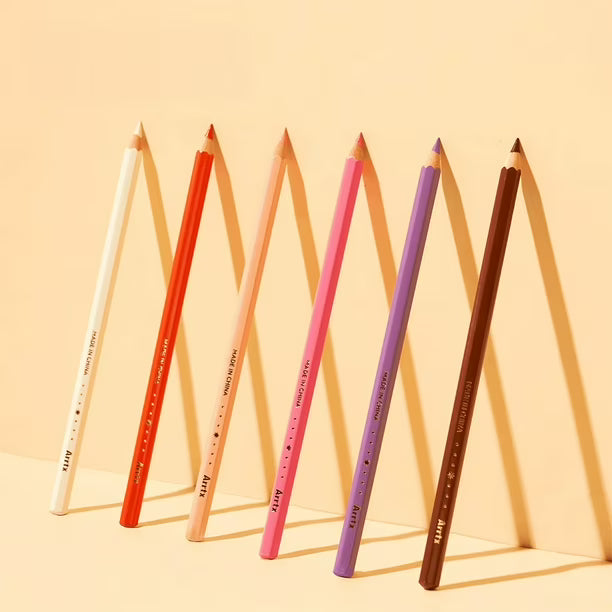 Arrtx Juego de 72 Lápices Acuarelables Incluye 1 Pincel