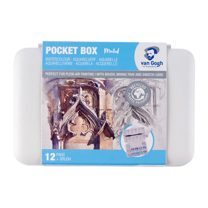 Acuarela en Pastilla Van Gogh Muted Colors 12 Colores