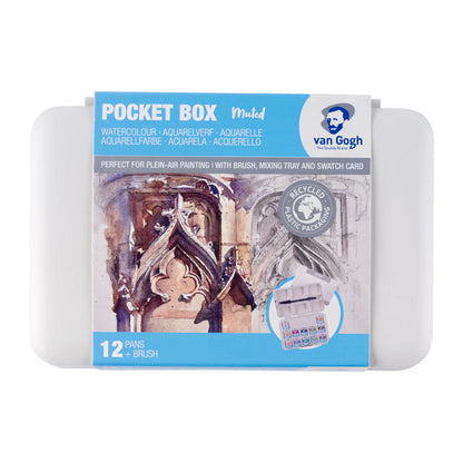 Acuarela en Pastilla Van Gogh Muted Colors 12 Colores