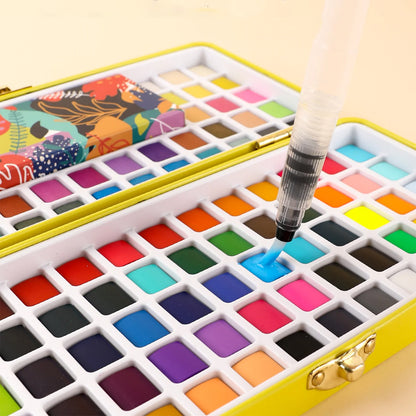 Set de Acuarela premium TODO EN UNO de 100 colores
