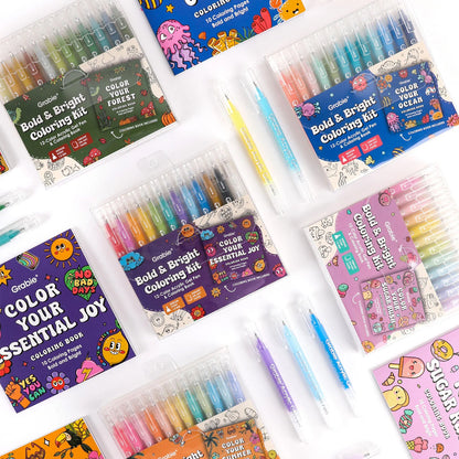 LAPIZ ACRILICO GEL - KIT BOLD & BRIGHT COLORES SUGAR RUSH Grabie