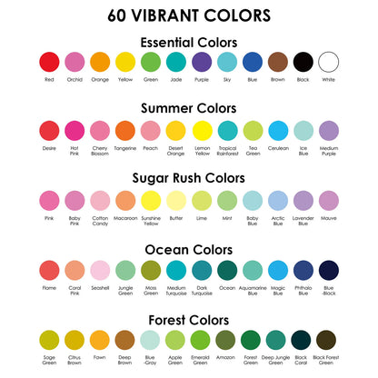 LAPIZ ACRILICO GEL - KIT BOLD & BRIGHT COLORES DEL BOSQUE Grabie