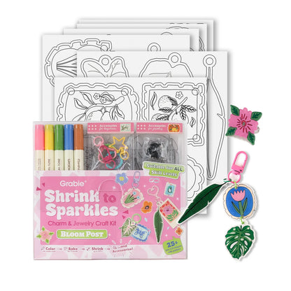 KIT DIY DE FIGURAS TERMOENCOGIBLES "BLOOM POST"