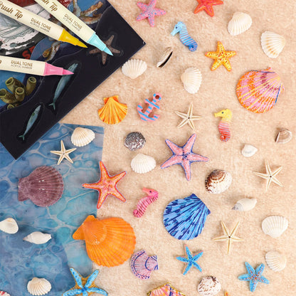 KIT CREATIVO PARA PINTAR IMANES - BAYSIDE BREEZE