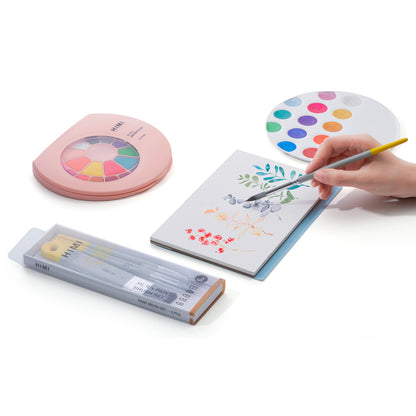 HIMI 5 PCS WATERCOLOR BRUSH SET