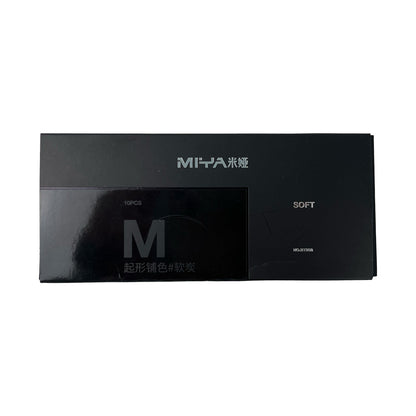 LÁPIZ DE CARBÓN MIYA SERIE M 10 UNDS MEDIO SUAVE