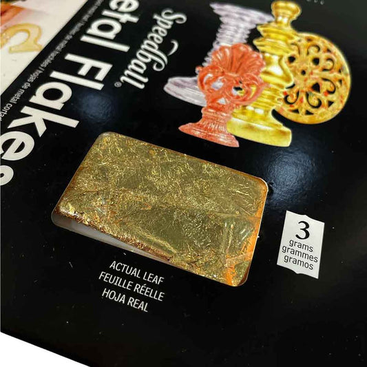 Bolsa de 3gr de hojuelas metálicas Pan de Oro Mona Lisa (pan de oro)