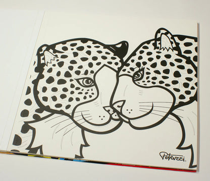 Libro para colorear "El mundo de Petruzzi" por Petruzzi