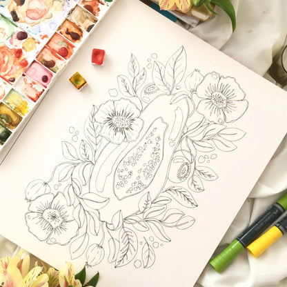 "El libro de las flores" por Emilia Gúzman