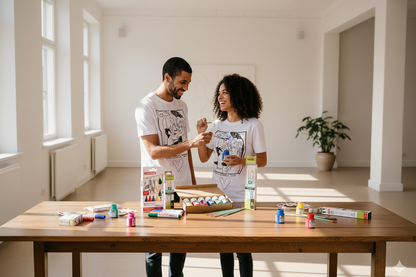 Pack San Valentín: Arte Portable & Personalización (Strangetierra x Edding x Pebeo)