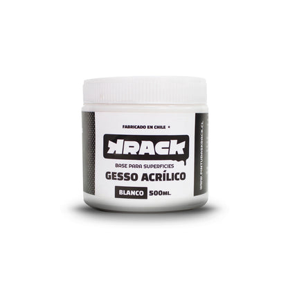 Gesso Blanco Krack 500ml – Imprimante Universal para Todo Tipo de Superficies