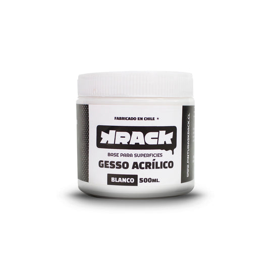 Gesso Blanco Krack 500ml – Imprimante Universal para Todo Tipo de Superficies