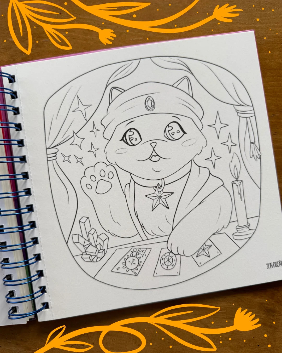 Libro para colorear "PATITAS EN ACCION 2" por Sun Diseño