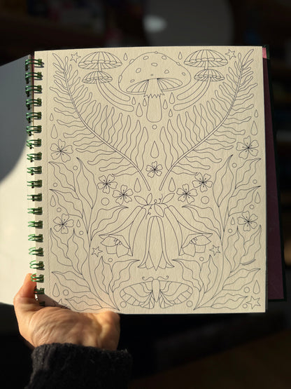 Libro para colorear "Entre ríos y humedales" por Monimonos