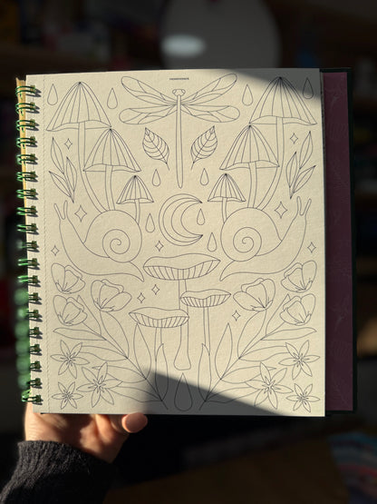 Libro para colorear "Entre ríos y humedales" por Monimonos