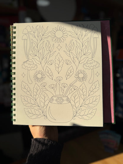 Libro para colorear "Entre ríos y humedales" por Monimonos