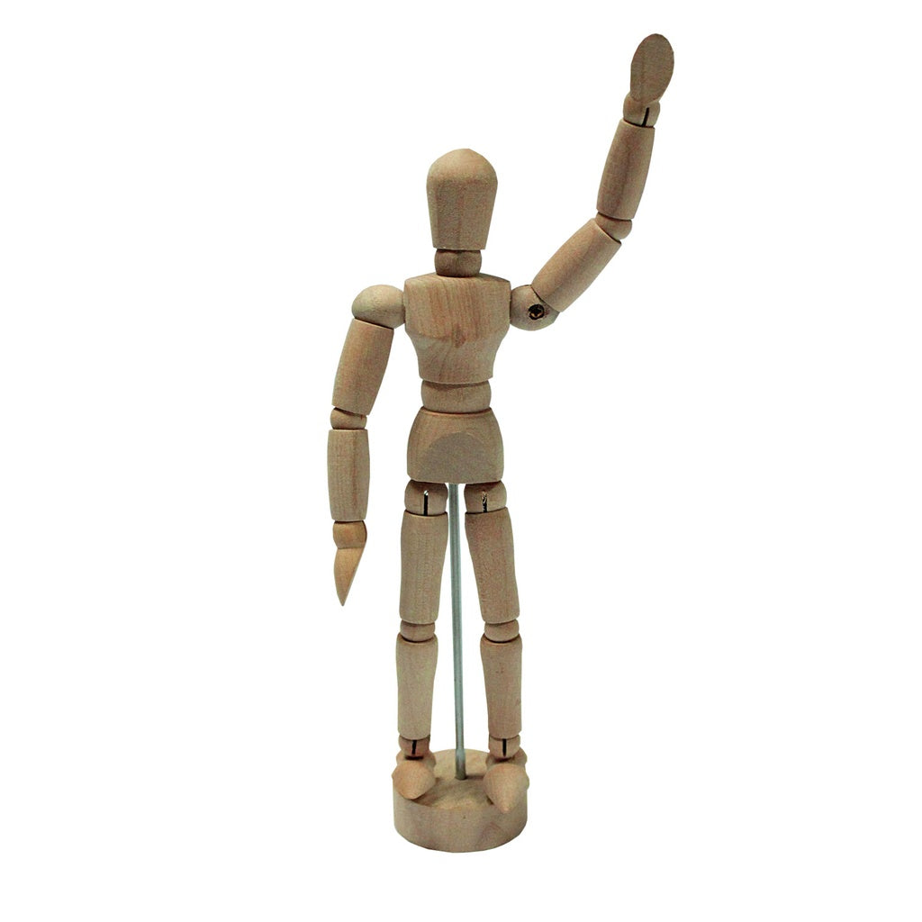 Figura Humana Articulada Madera Estudio Dibujo 14cm
