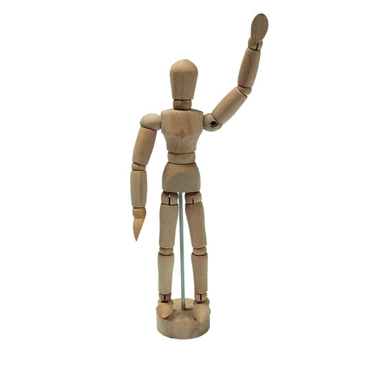 Figura Humana Articulada Madera Estudio Dibujo 14cm