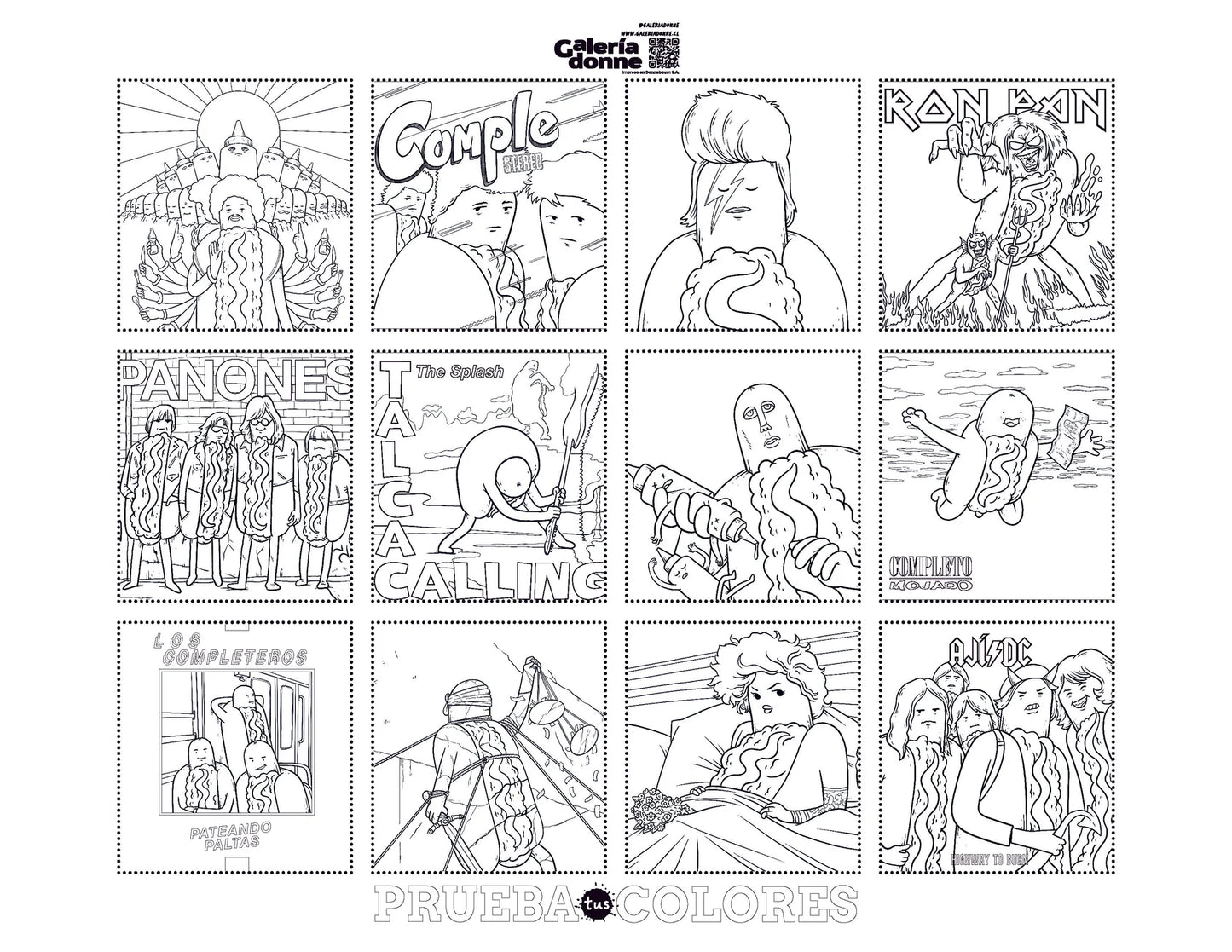 Libro para colorear"El libro de música más completo" por Ingesman