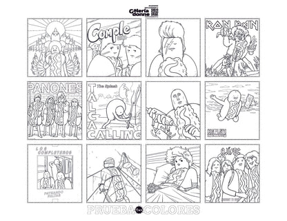 Libro para colorear"El libro de música más completo" por Ingesman