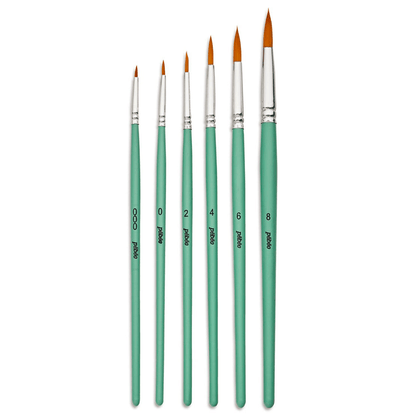 Pincel Pebeo Acrílico Fluido Sets 6 u.