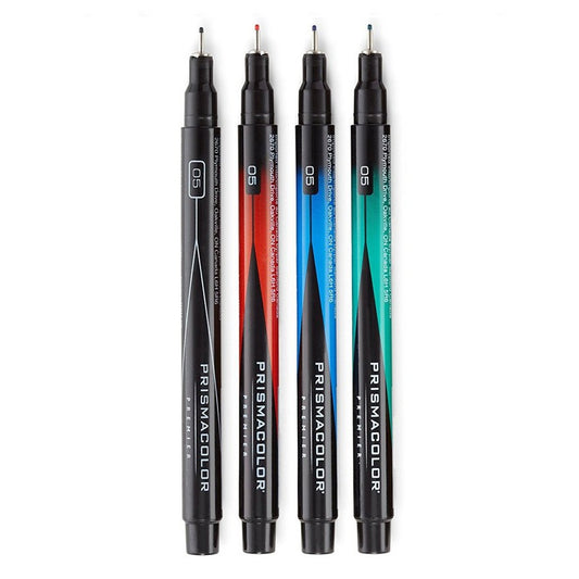 PRISMACOLOR FINE LINE 05 VERDE-AZUL-ROJO-NEGRO