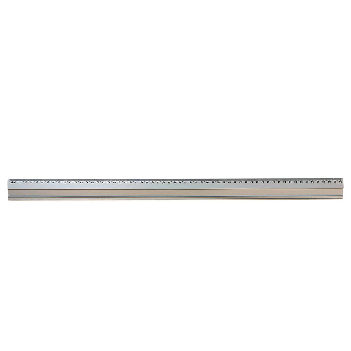 Regla Aluminio  Perfil de Corte y Antideslizante 60cm