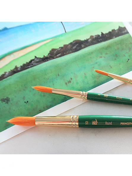 Pincel Acuarela Princeton Lauren sintético Round