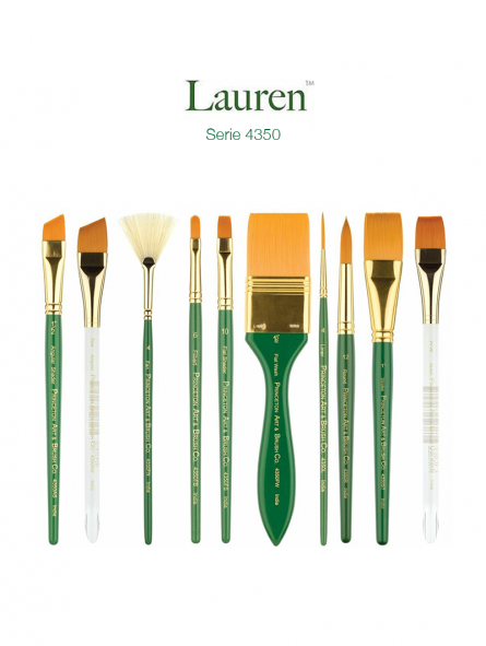 Pincel Acuarela Princeton Lauren Round 2/0 - 3/0 - 5/0