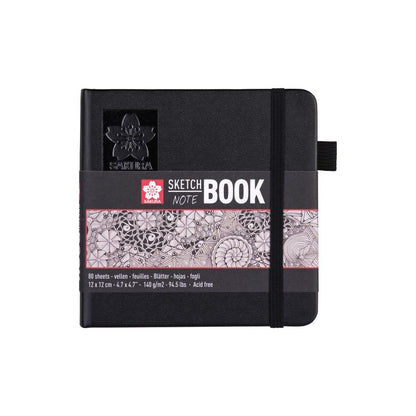Sketcbook Sakura  12X12CM (Papel Blanco Crema)