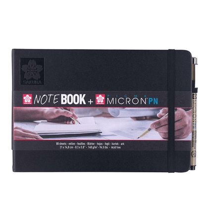 Sketcbook Sakura Blanco 21x14,8cm +Pigma Micron PN negro