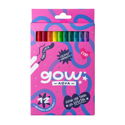 Marcadores Gow Aqua