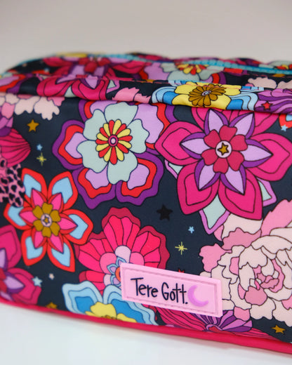 ESTUCHE DOBLE FLOWERS