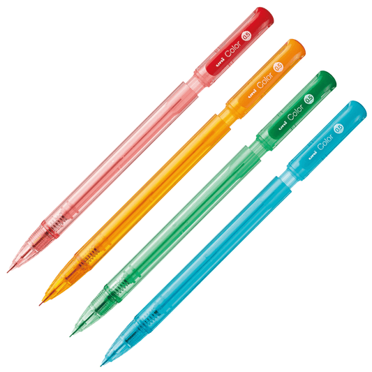 Uni Color Portaminas 0.5mm (Con Minas de color borrables) - variedad de colores