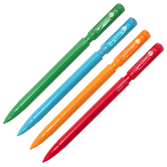 Uni Color Portaminas 0.7mm (Con Minas de color borrables) - (Variedad de Colores Disponibles)