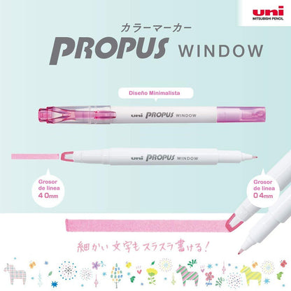 Destacadores Uni PROPUS WINDOW