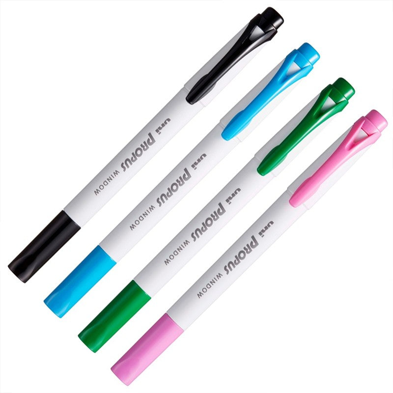 Destacadores Uni Propus Window Marker Doble Punta - Disponible En 5 Colores