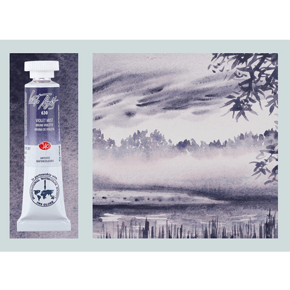 Set acuarela en tubos White Nights "Violet" (Granulación) - Set 3 tubos de 10ml