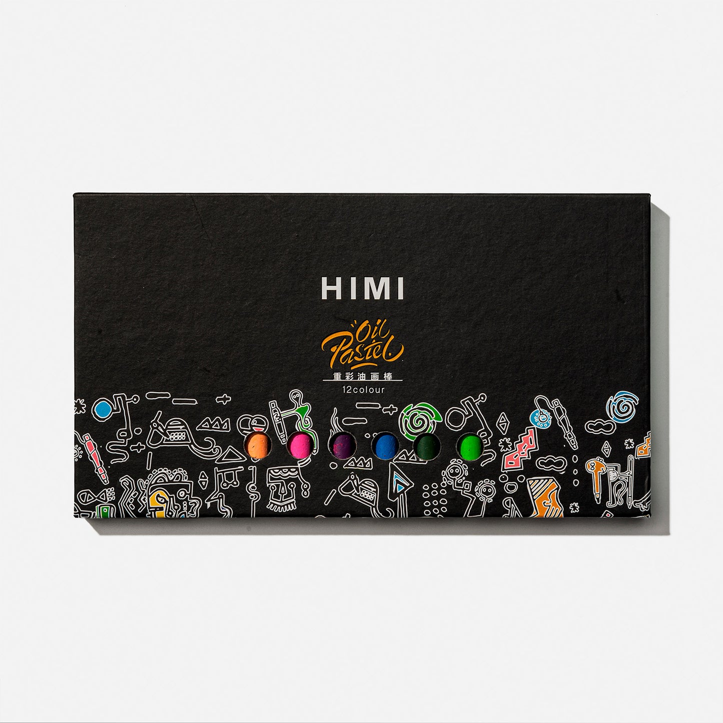 HIMI OIL PASTEL 12 COLORS