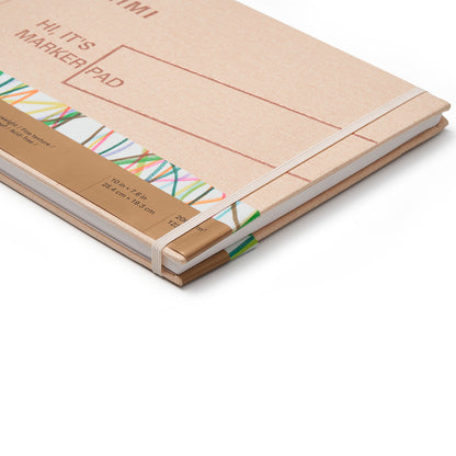 HIMI PAPER PAD MARKER (25.4 x 19.3 CM) 220 G 30 SHEETS (HARDCOVER EDITION)