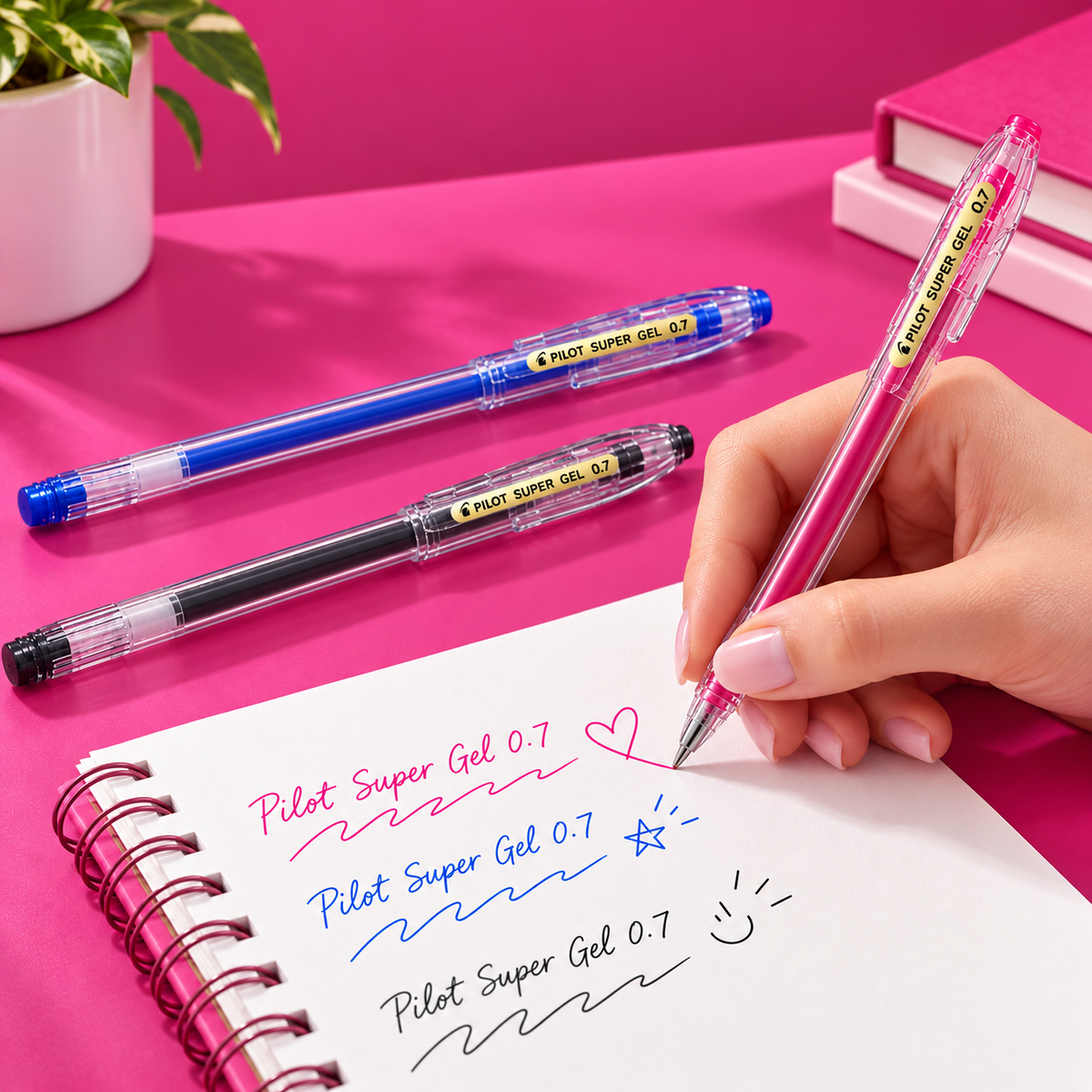 Lapiz SUPER GEL 0.7 Violeta PILOT