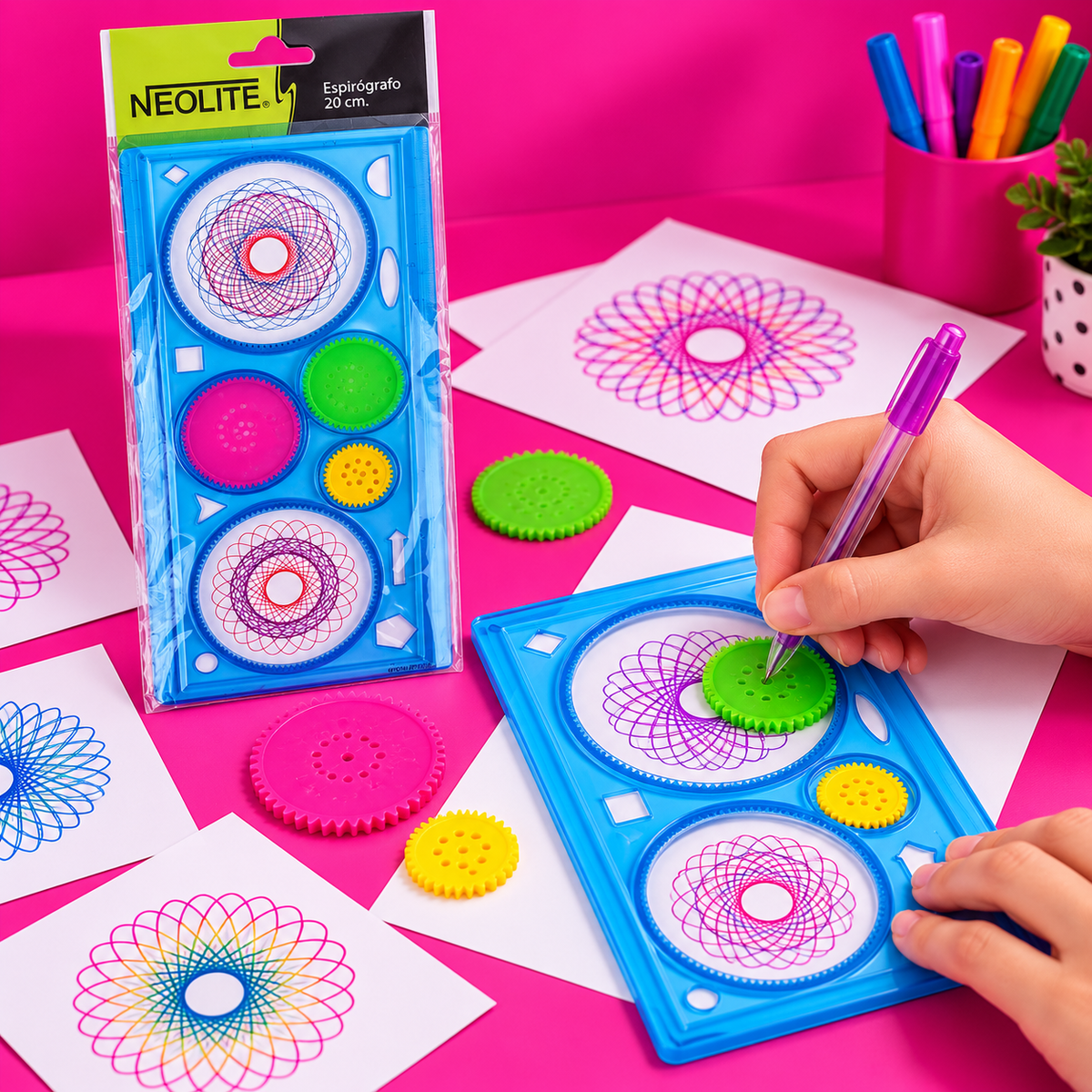 Espirógrafo Neolite Con Discos PILOT