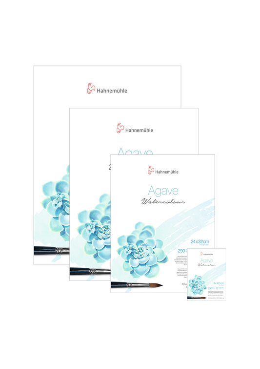 Block Acuarela Hahnemuhle Agave 290gr 12 Hojas