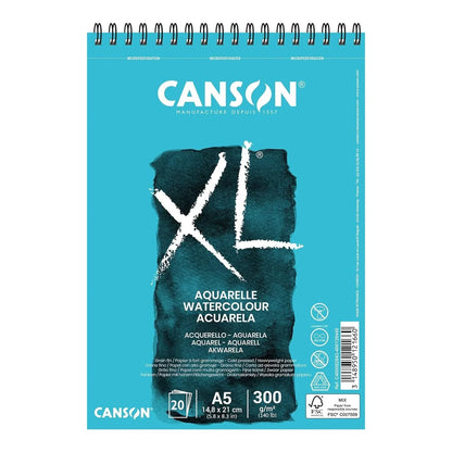 Croquera de Acuarela Canson XL Aquarelle 300 g/m2