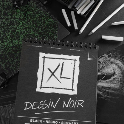 Croquera Hoja Negra Canson XL Dessin Noir 150 g/m2