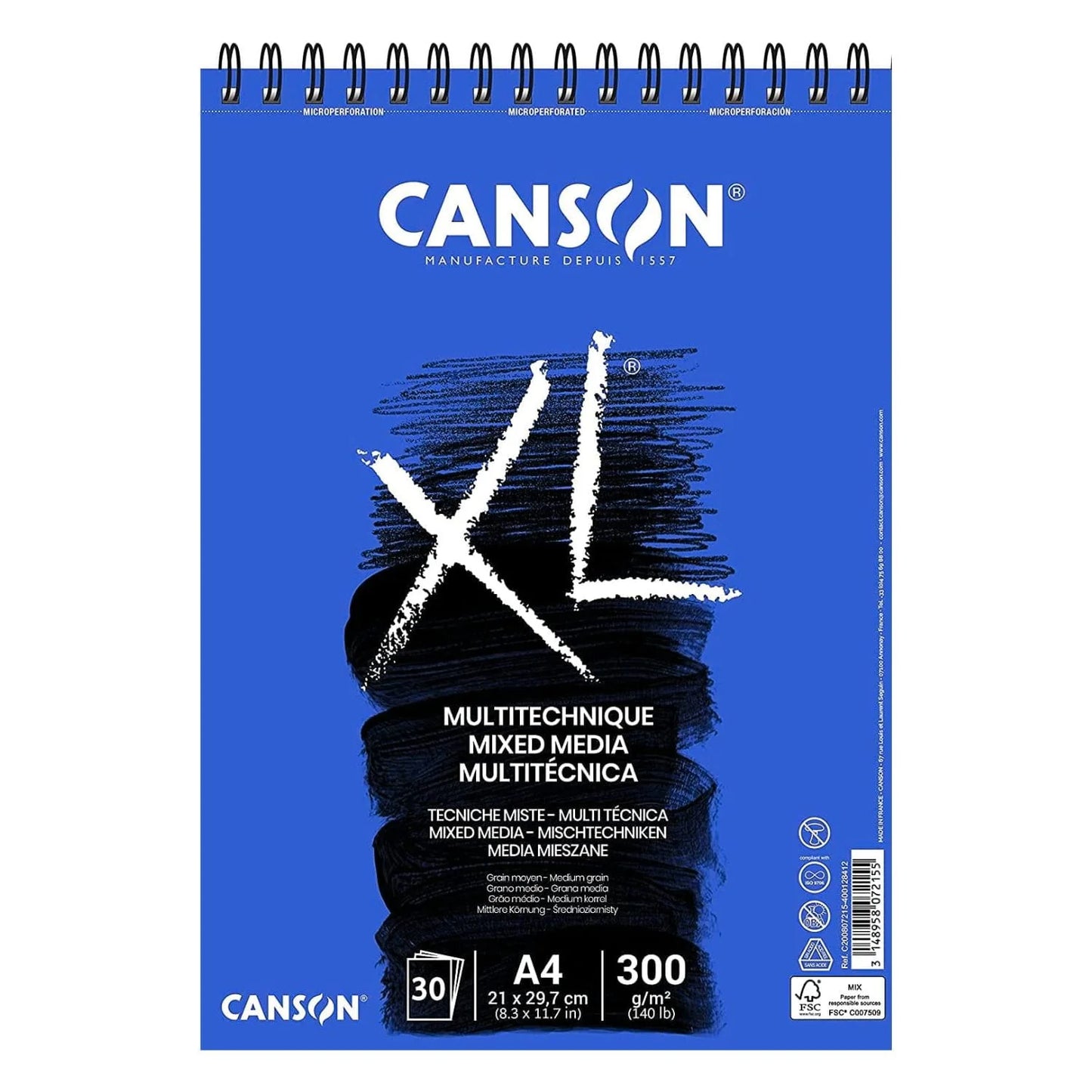 Croquera Multitécnica Canson XL Multitechnique 300 gm2